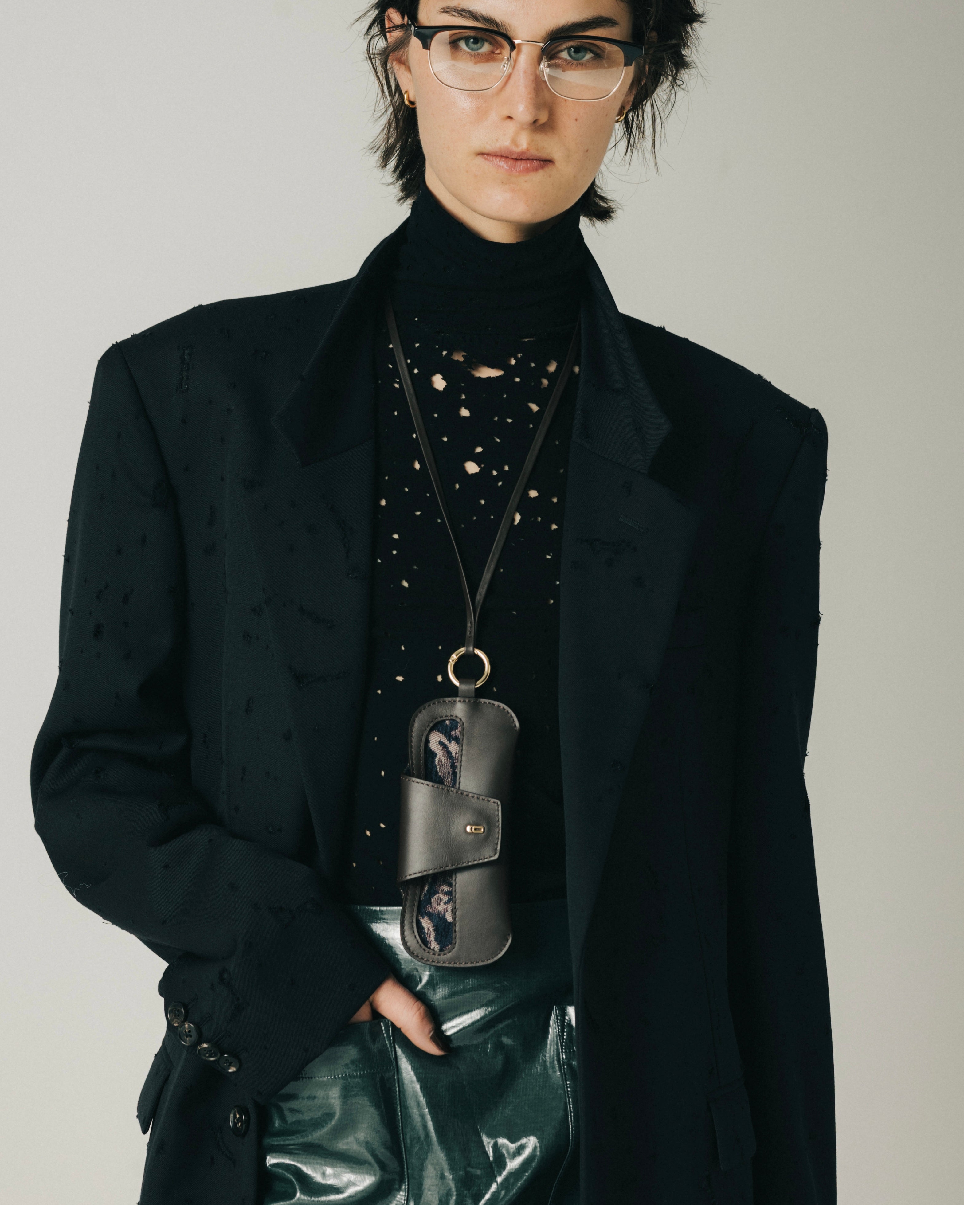 SIGNATURE EYEWARE CASE BROWN|NOEIN ATELIER(ノエインアトリエ)OFFICIAL ONLINE STORE
